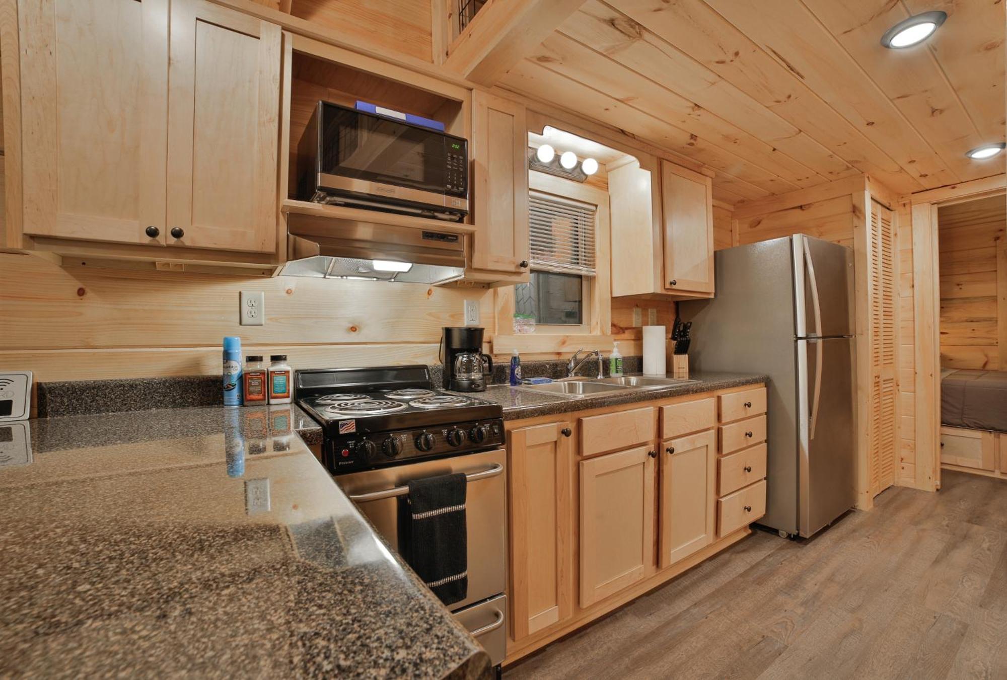 Ryon Tiny Home Cabin City-Side Rustic Retreat Chattanooga Exterior foto